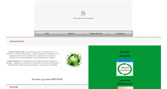 Desktop Screenshot of grupopradera.com.pe